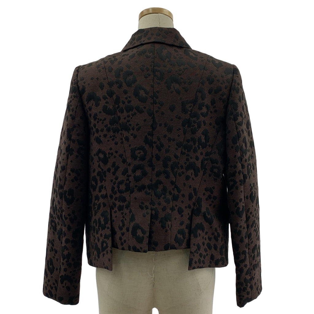 薇薇安韋斯特伍德紅標系列 | 豹紋圓扣單排扣西裝外套 / 印花全襯裡 | 2碼 | 女款