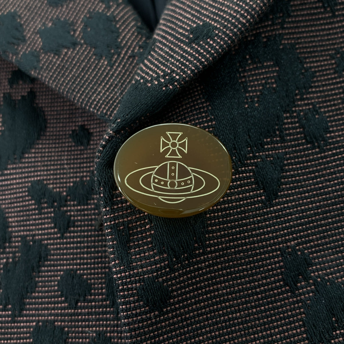 薇薇安韋斯特伍德紅標系列 | 豹紋圓扣單排扣西裝外套 / 印花全襯裡 | 2碼 | 女款