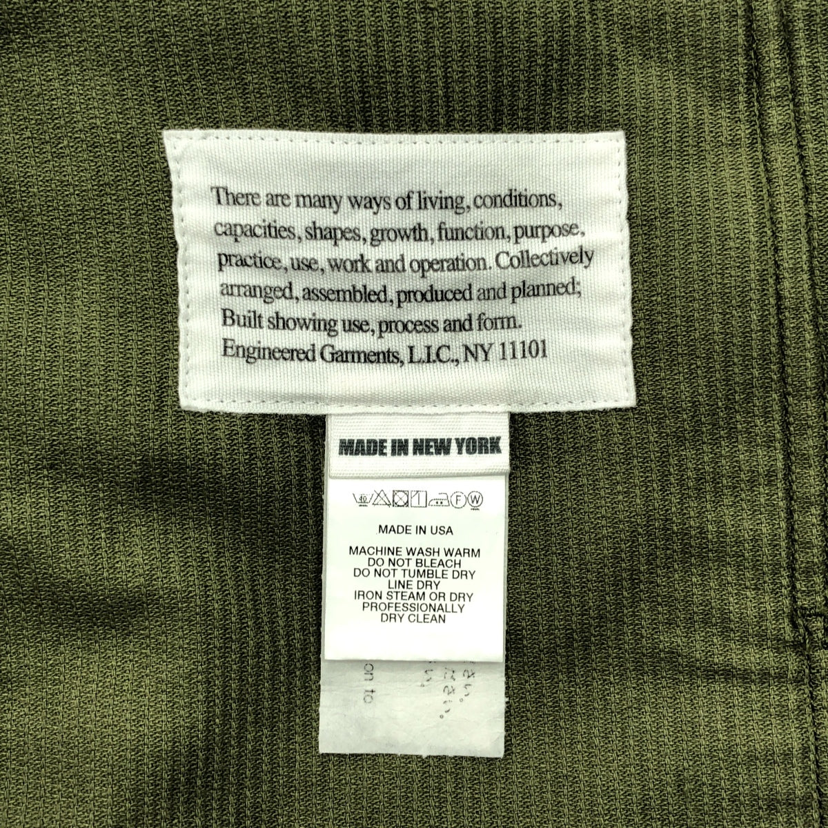 Engineered Garments / 엔지니어드 가멘츠 | FATIGUE PANT CORDUROY 파티그 팬츠 코듀로이 | S |