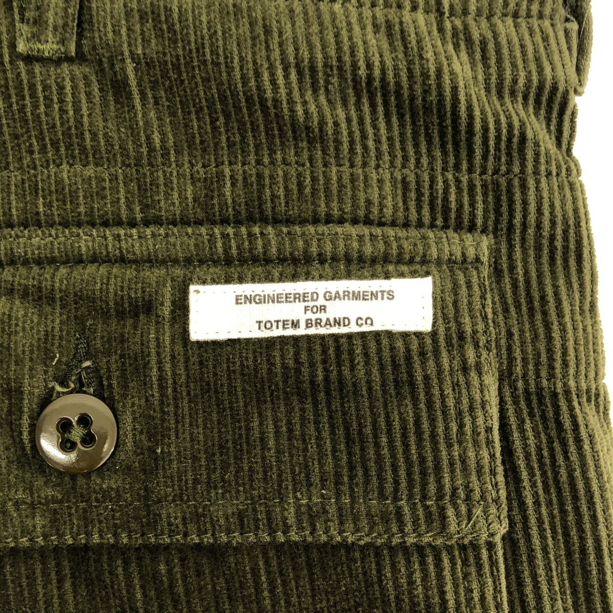 Engineered Garments / 엔지니어드 가멘츠 | FATIGUE PANT CORDUROY 파티그 팬츠 코듀로이 | S |