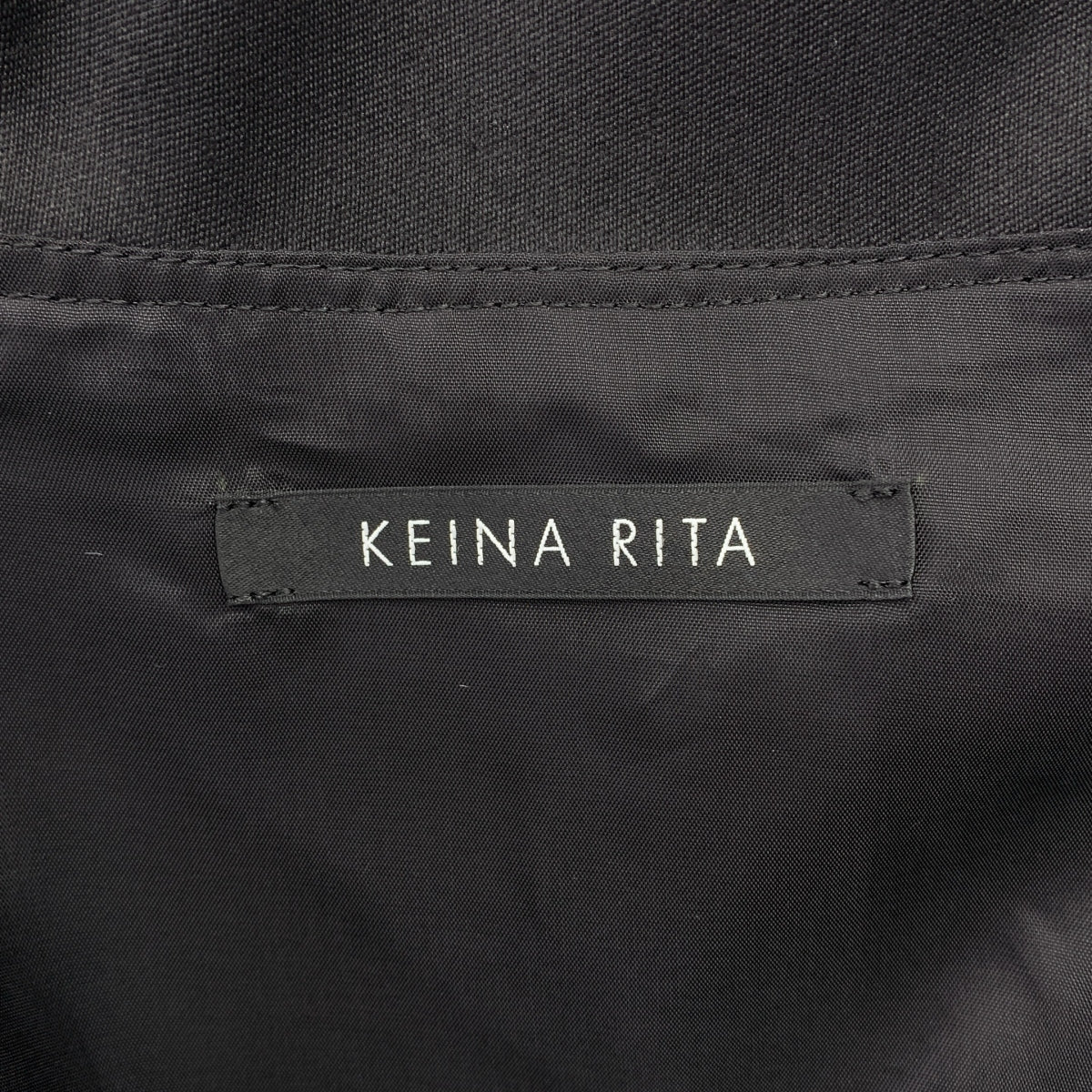 KEINA RITA / 케이나 리타 | 실크 믹스 볼륨 슬리브 보우 타이 개더 블라우스 / 안감 포함 | F | 여성