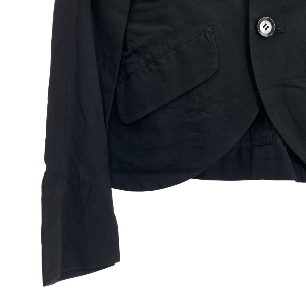 YOHJI YAMAMOTO +NOIR / ヨウジヤマモトプリュスノアール | 2006SS | キュプラ コットン混 テーラードジャケット | 1 | レディース