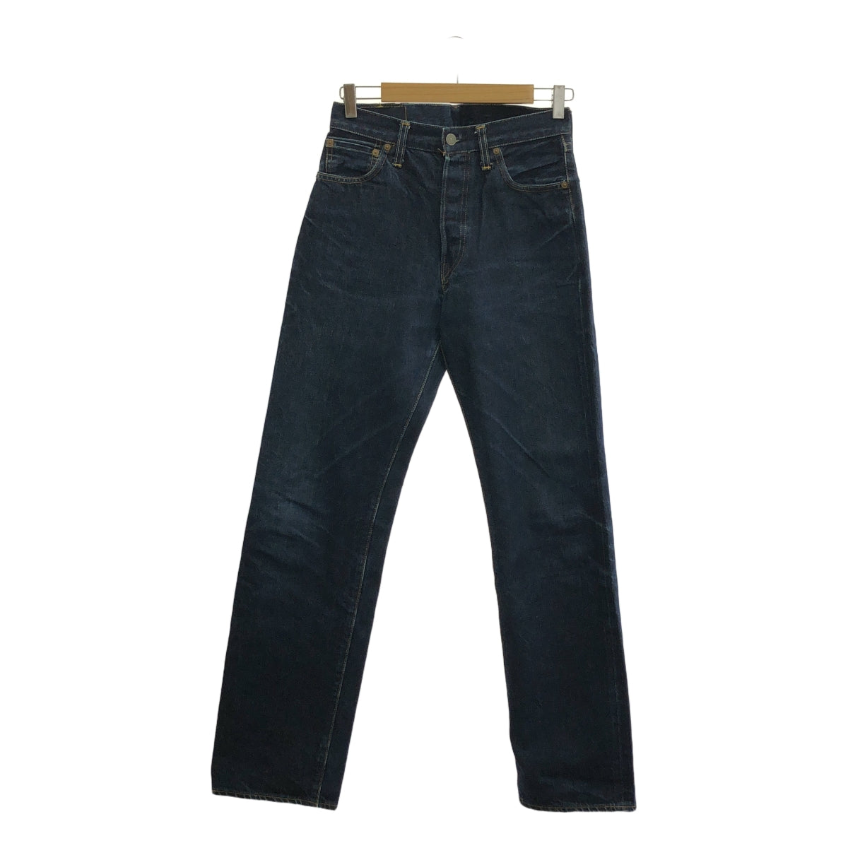 Levi's | 90 年代~ / 1999 501 美國製造 555 印有 Valencia 工廠赤耳深藍色牛仔褲 | 30 |靛藍 |男士