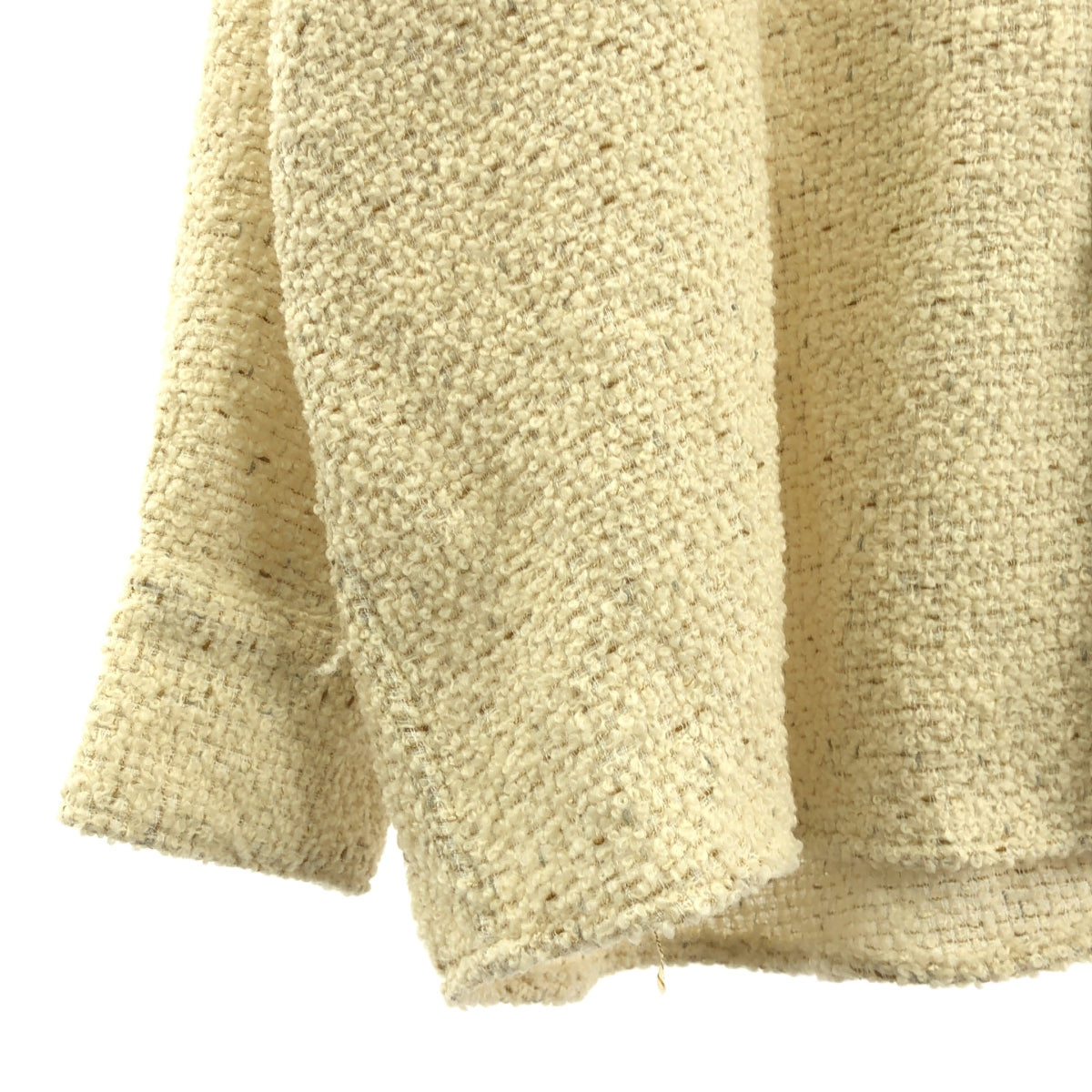 美品】 JieDa / ジエダ | 2024AW | TWEED OVER SIZE SHIRT ツイード