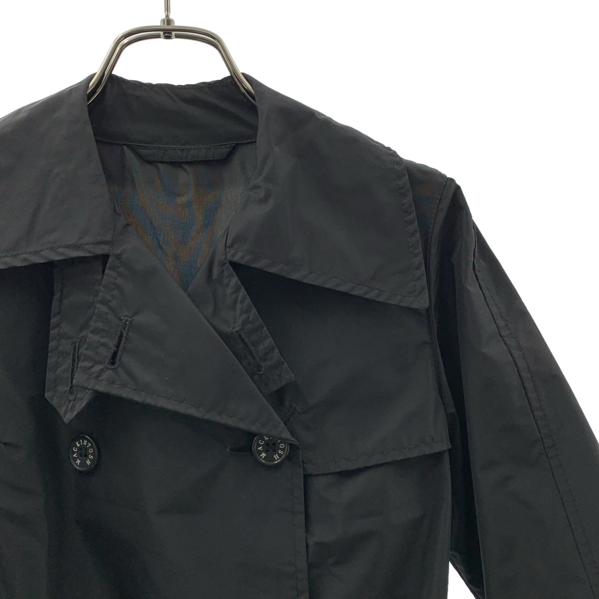 MACKINTOSH / マッキントッシュ | ナイロン トレンチコート | 32 | ブラック | レディース