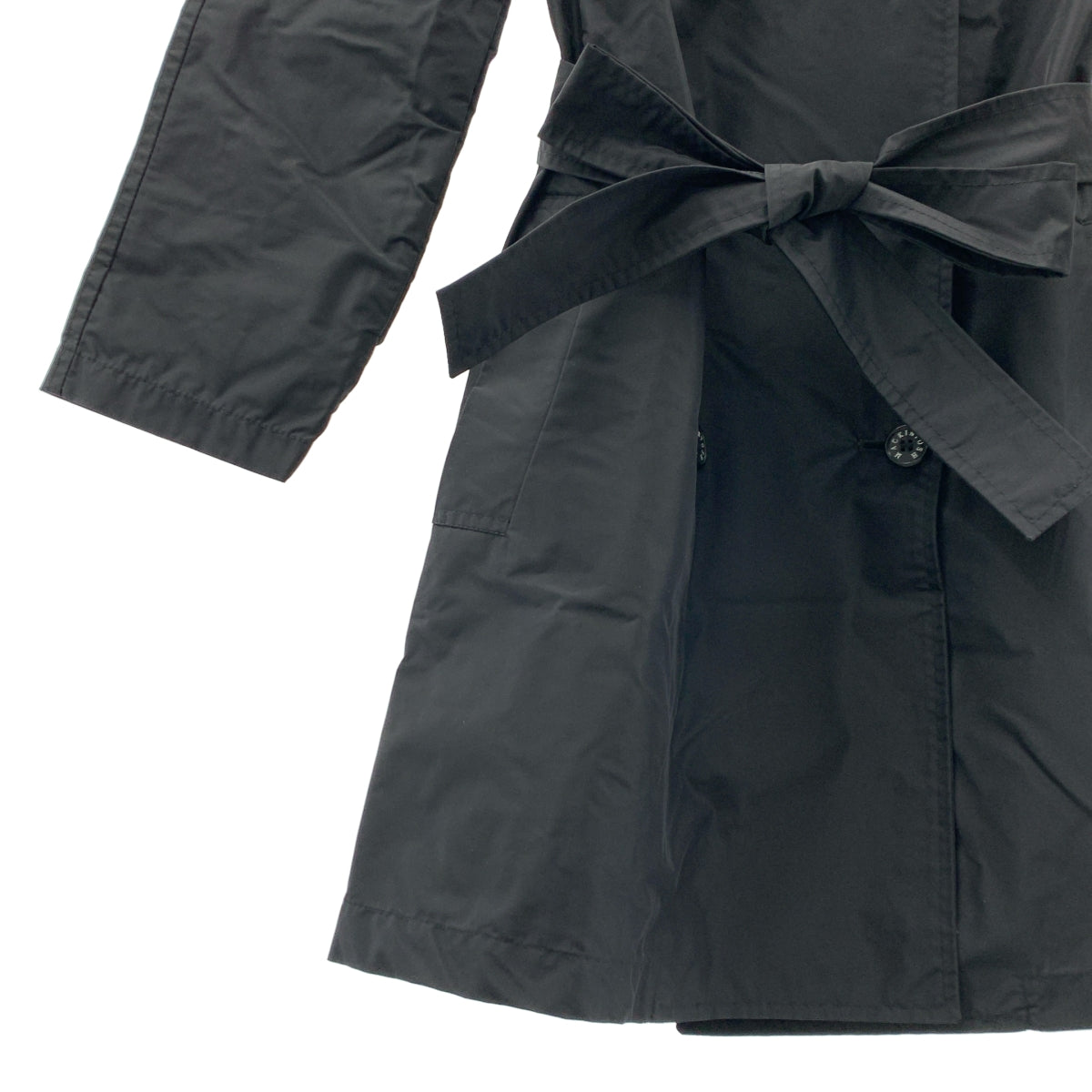 MACKINTOSH / マッキントッシュ | ナイロン トレンチコート | 32 | ブラック | レディース