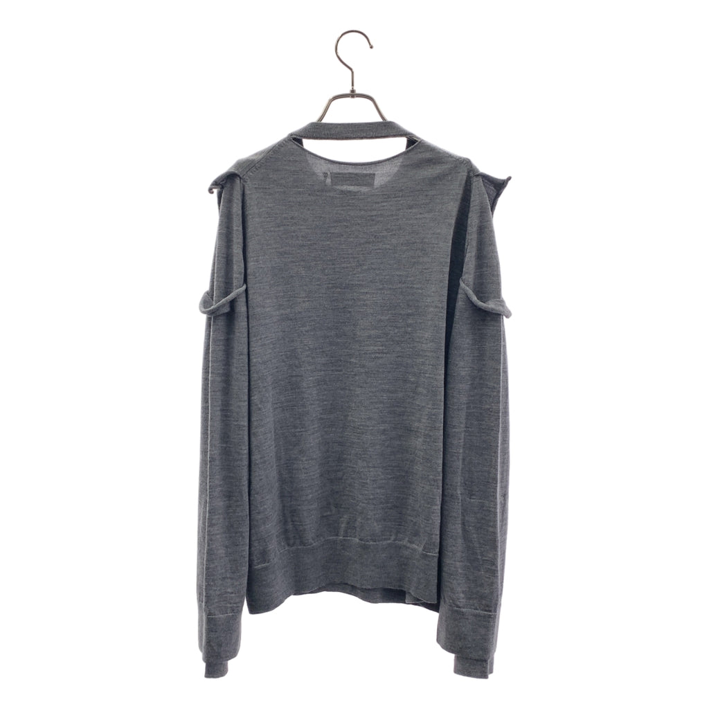 TOGA / トーガ | × H&M カットアオウト ウール ニット プルオーバー | L | レディース