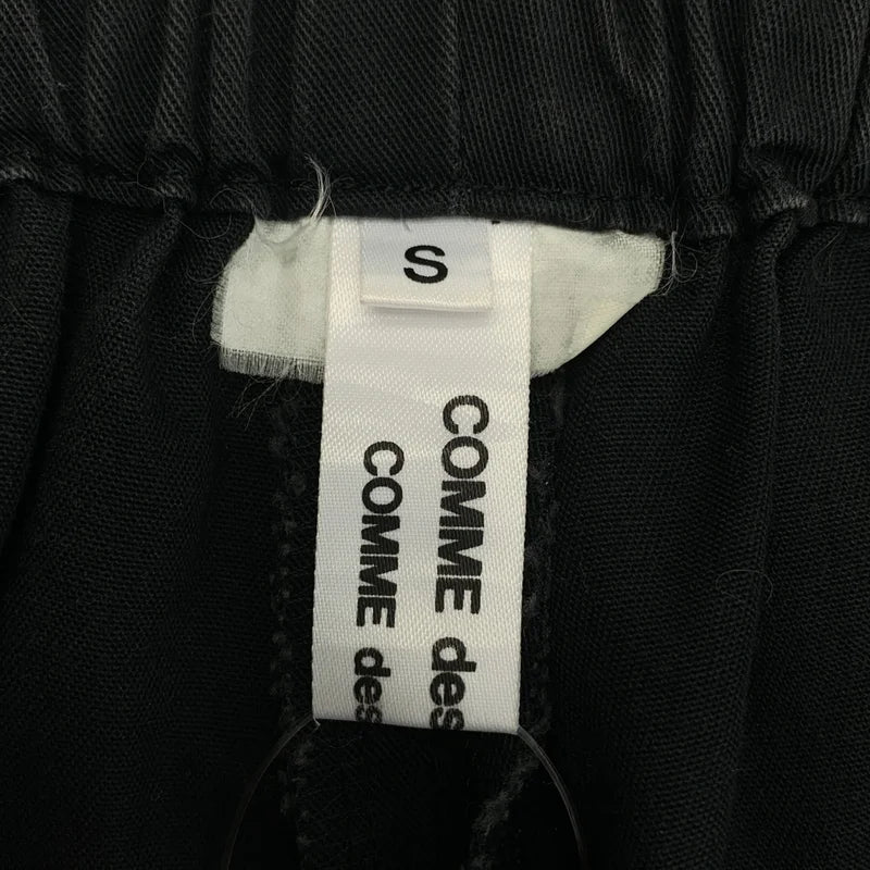 COMME des GARCONS COMME des GARCONS / コムコム | コットン ドローストリング イージーパンツ | S | レディース