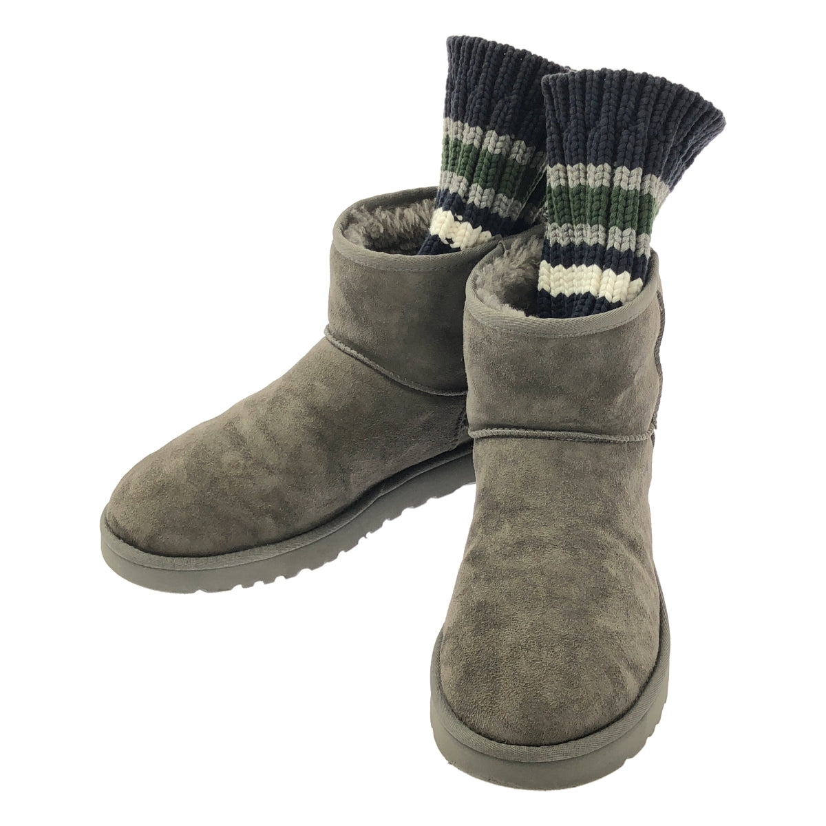 sacai / sacai | x UGG / UGG 針織經典短靴 / 襪子對接羊毛靴 | 尺寸 29 |