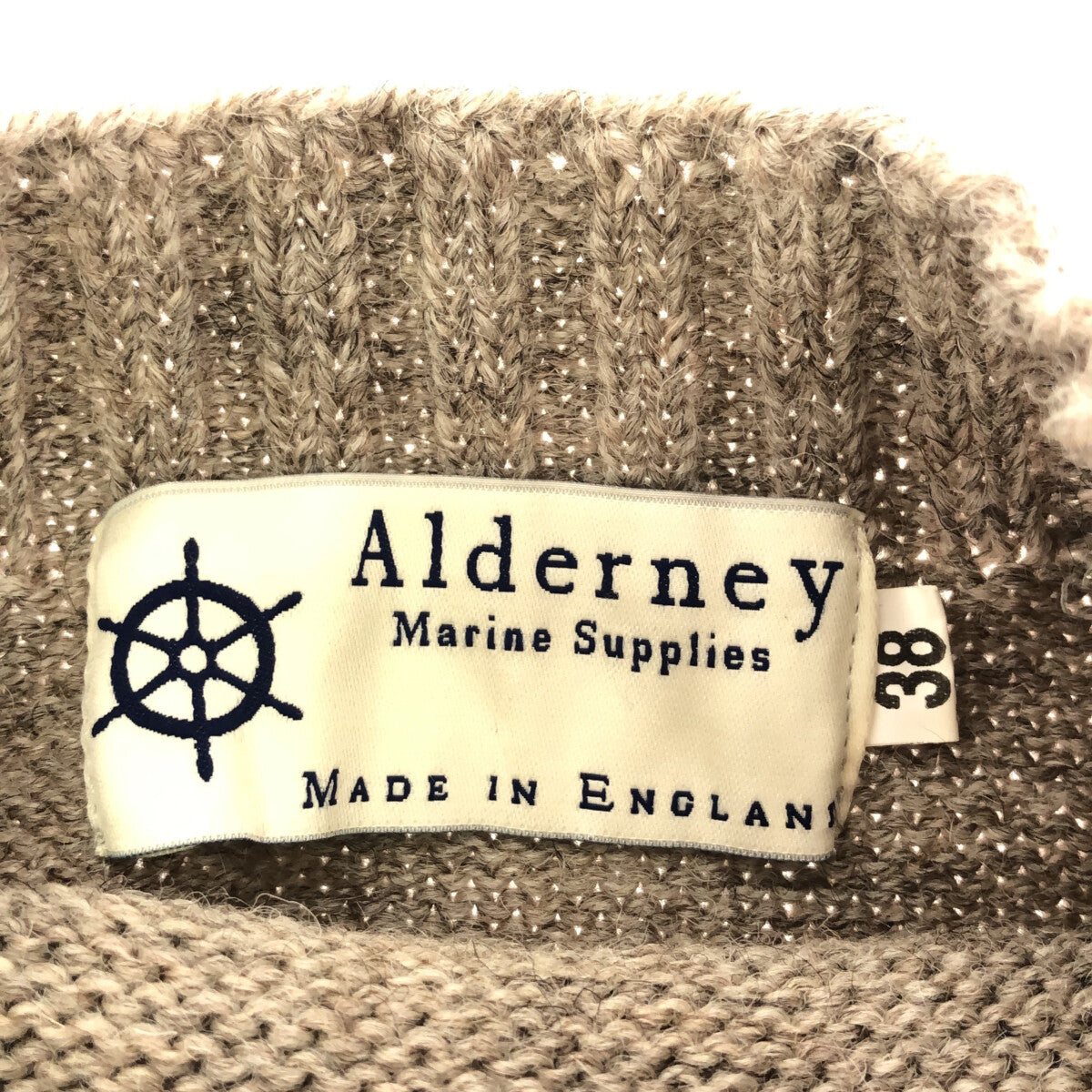 美品】 Alderney / アルダニー | モックネック ウールニット プルオーバー | F | グレー系 | レディース – KLD