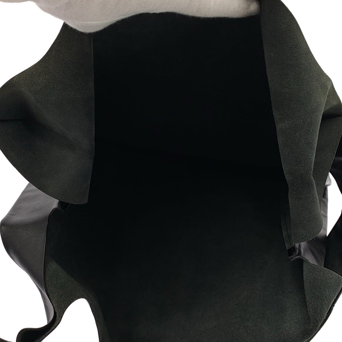 JIL SANDER / ジルサンダー | market tote / レザー ロゴ マーケット トートバッグ / ユニセックス |