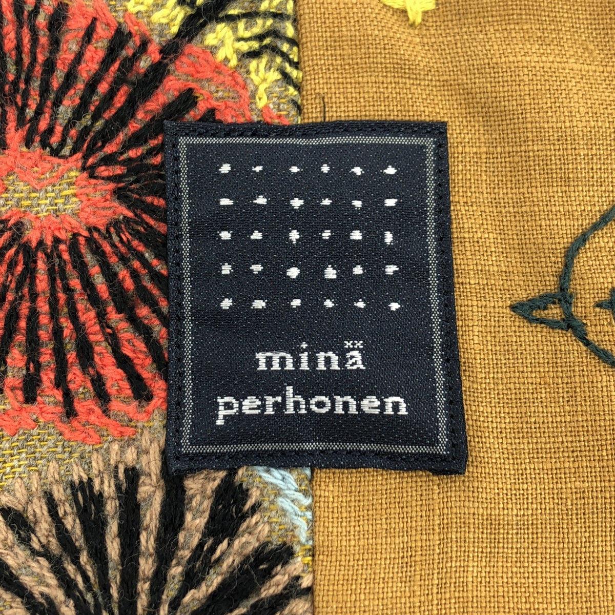 mina perhonen / 미나펠호넨 | piece bag 패치 워크 피스 백 |