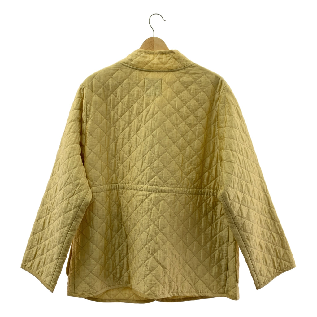 CLANE / クラネ | QUILTING NO COLLAR JACKET キルティング ノーカラージャケット | 1 | レディース
