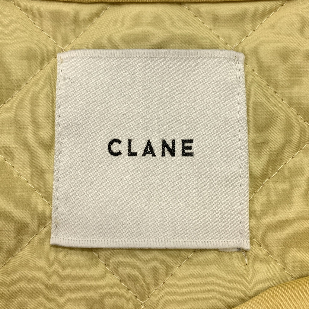 CLANE / クラネ | QUILTING NO COLLAR JACKET キルティング ノーカラージャケット | 1 | レディース
