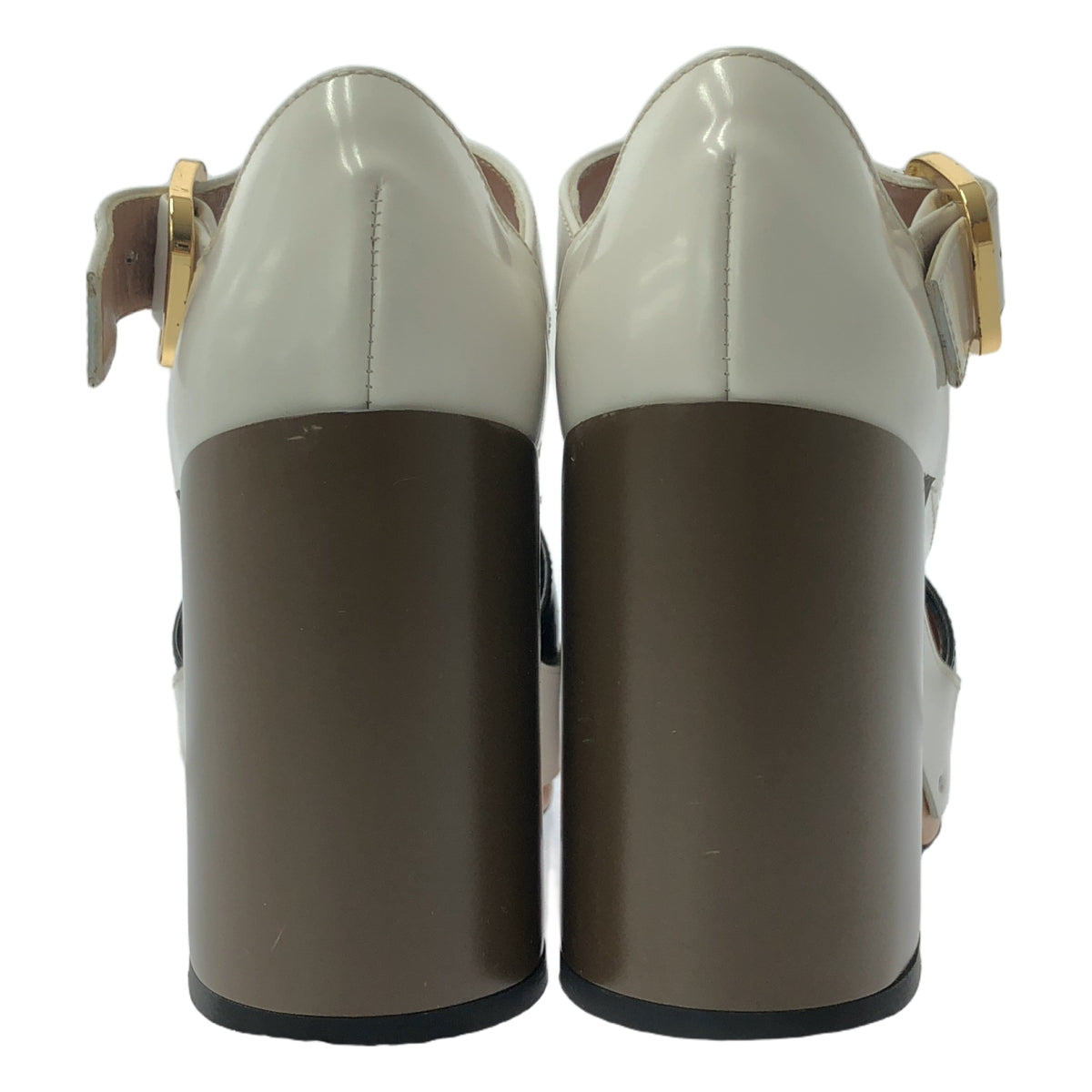 MARNI | 圓頭高跟鞋 | 36 | 黑色 / 白色 / 米色 | 女款