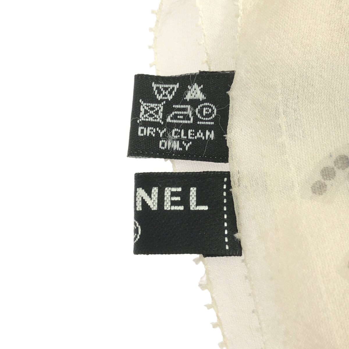 CHANEL / シャネル | シルク ココマーク 大判ストール |