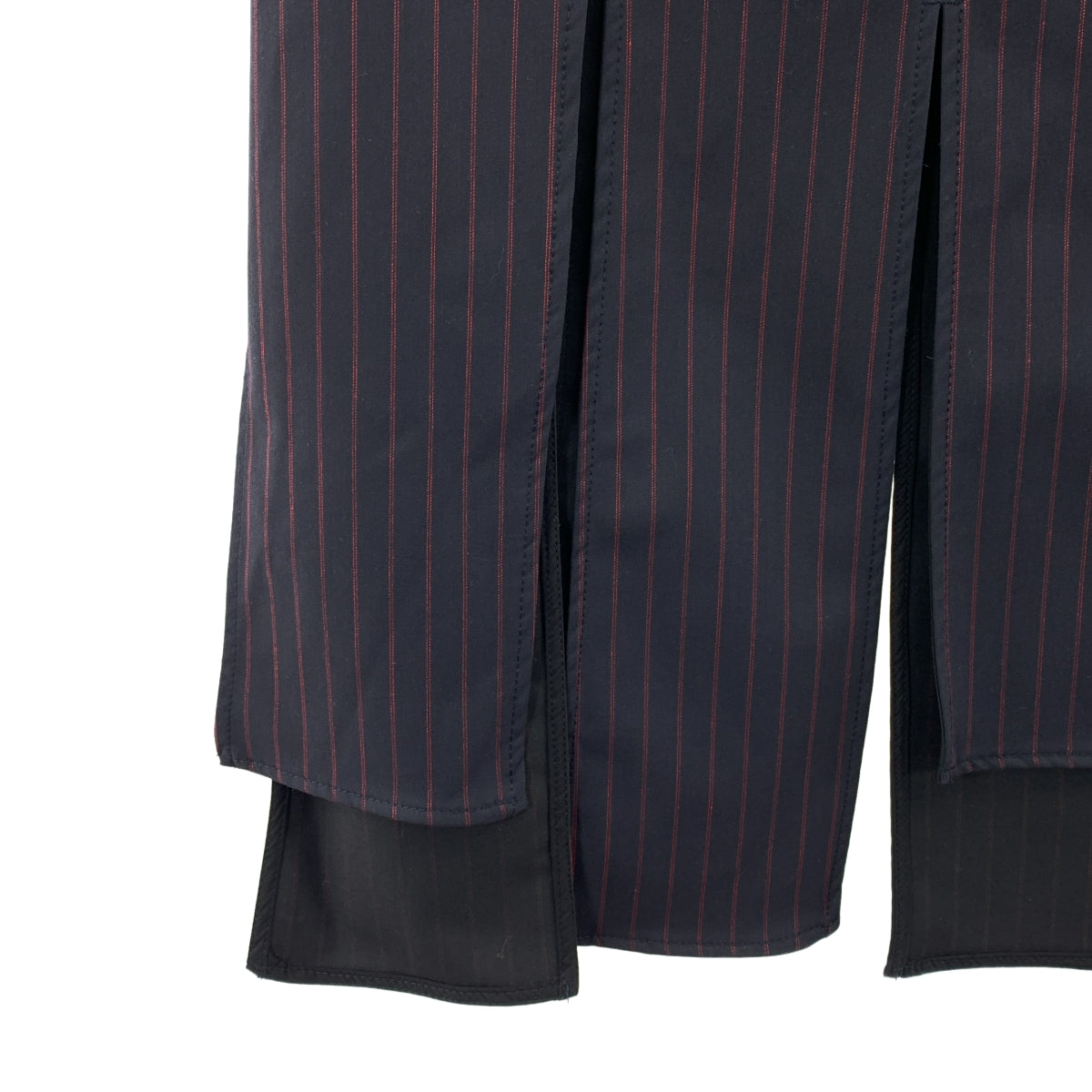 Ganni / 가니 | 스트라이프 프린지 롱 스커트 | 36 | 여성