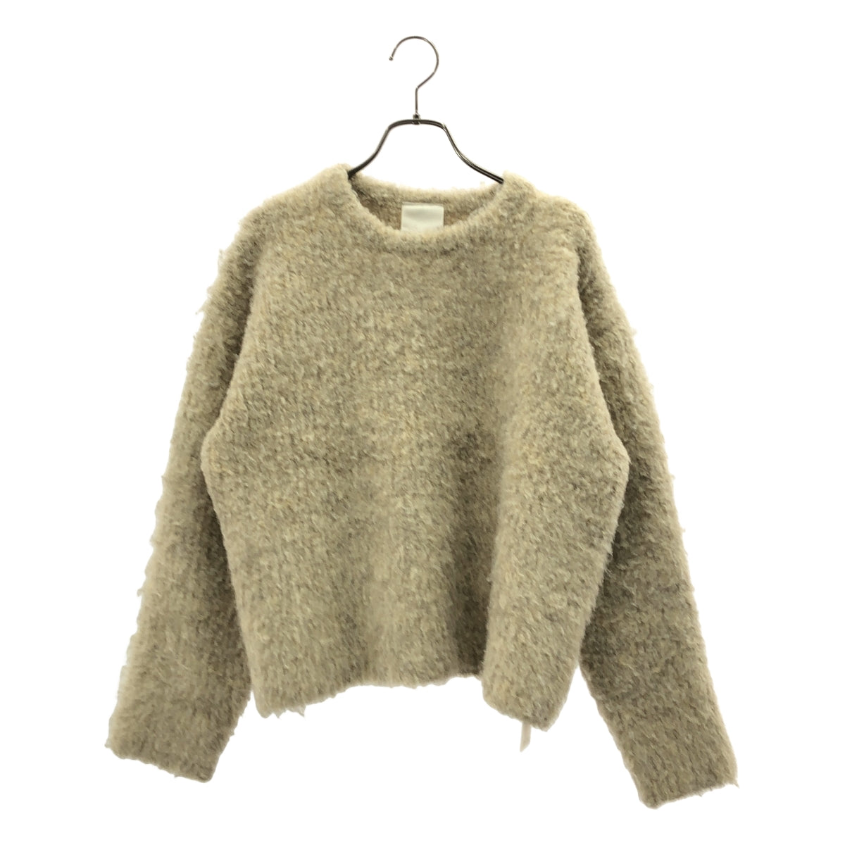 Whim Gazette / ウィムガゼット | ミックスヤーンクルーネックニットプルオーバー | F | レディース