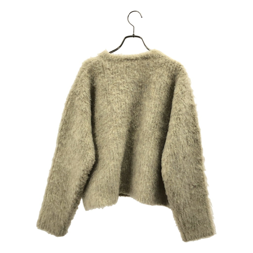 Whim Gazette / ウィムガゼット | ミックスヤーンクルーネックニットプルオーバー | F | レディース