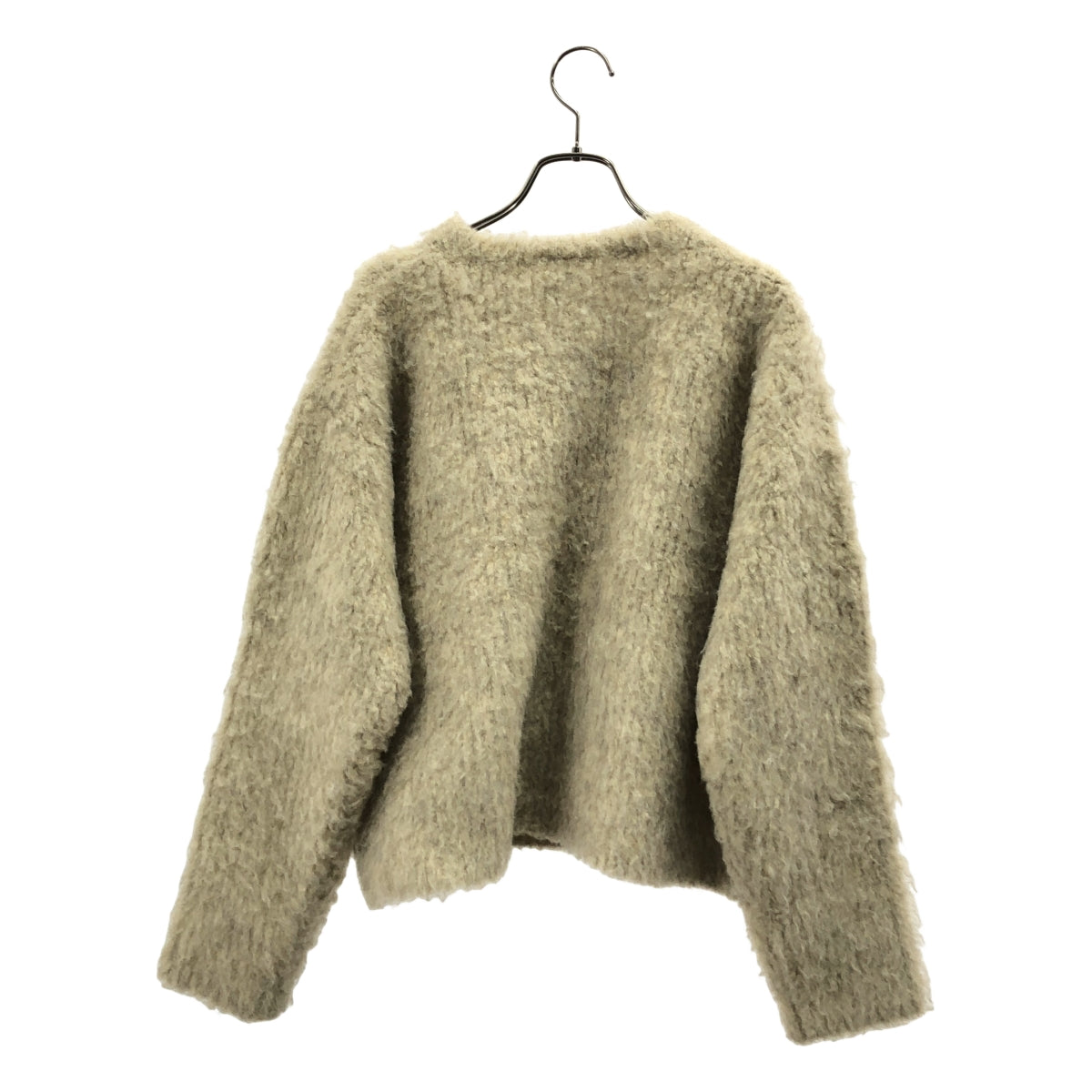 Whim Gazette / ウィムガゼット | ミックスヤーンクルーネックニットプルオーバー | F | レディース