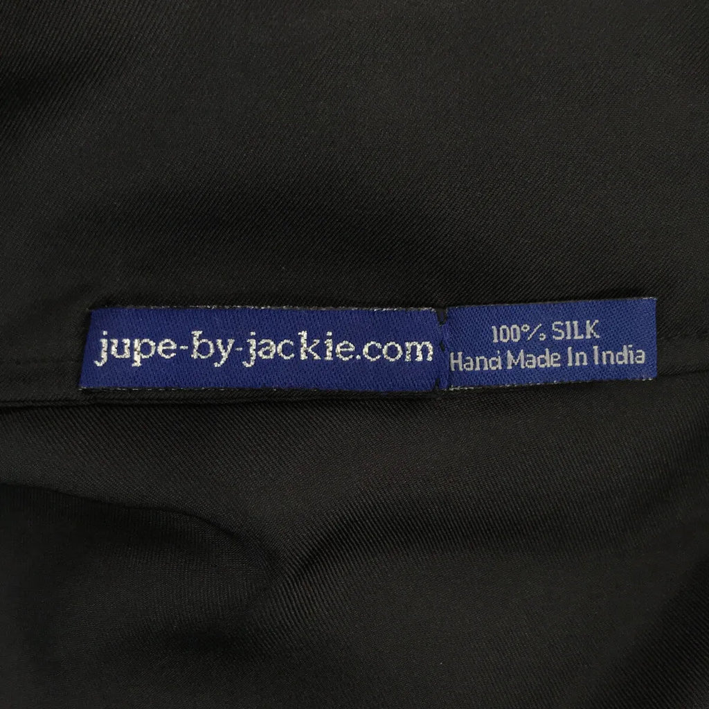 jupe by jackie / ジュップバイジャッキー | シルク チュール ドッキング レイヤードスカート | 3 | ブラック | レディース