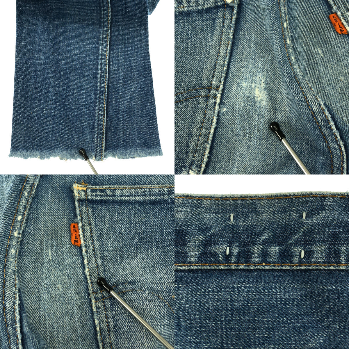 Levi's / リーバイス | 1980s | 517 ボタン裏刻印8 オレンジタブ 42タロン ジップフライ デニムパンツ |