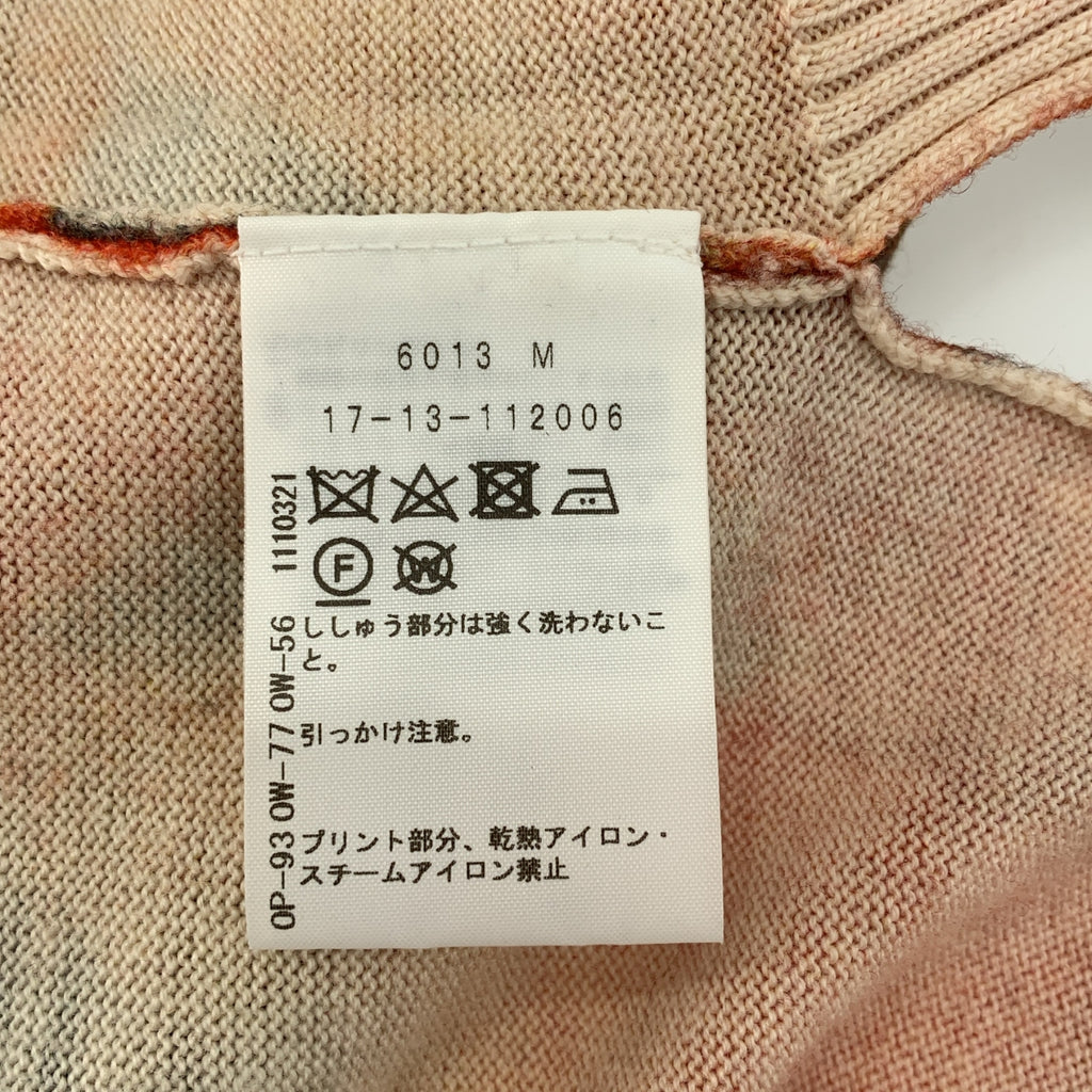 VIVIENNE WESTWOOD RED LABEL / ヴィヴィアンウエストウッドレッドレーベル | ユニオンジャック オフショルダー ニット | 00 | レディース