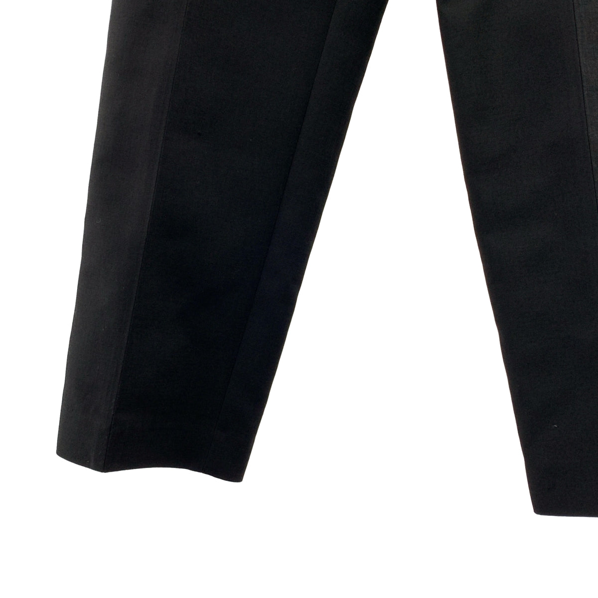 ADORE / 아도어 | 센터 ​​프레스 백 웨스트 고무 사이드 지퍼 슬랙스 팬츠 | 36 | 여성