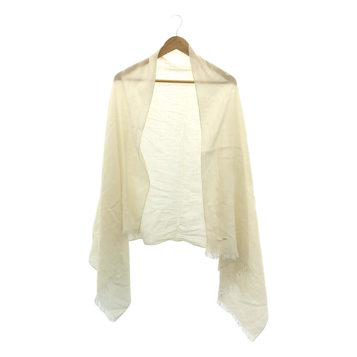 n100 / N100 | Linen cashmere stole | Ivory