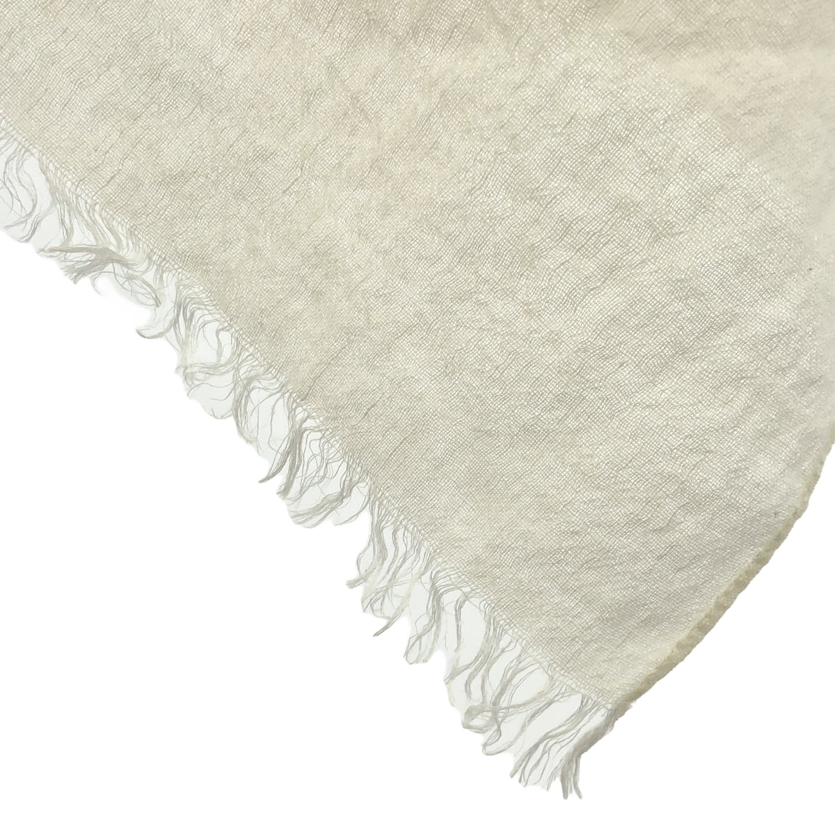 n100 / N100 | Linen cashmere stole | Ivory