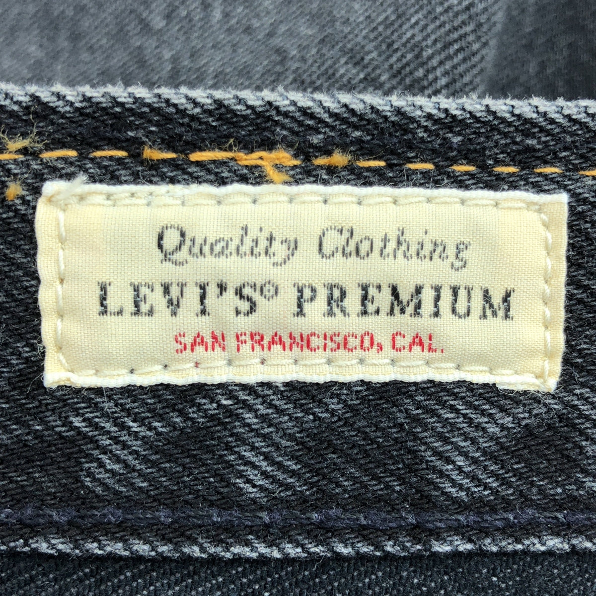 Levi's / リーバイス | 501 ORIGINAL FIT ブラック カスタム デニム パンツ | W30 |