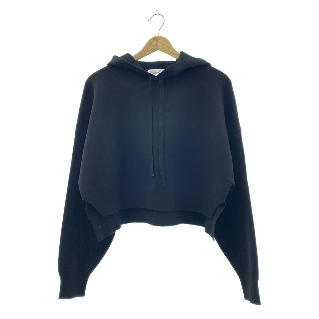 ENFOLD | 2025AW | 短版連帽套頭衫 | 尺寸 38 |