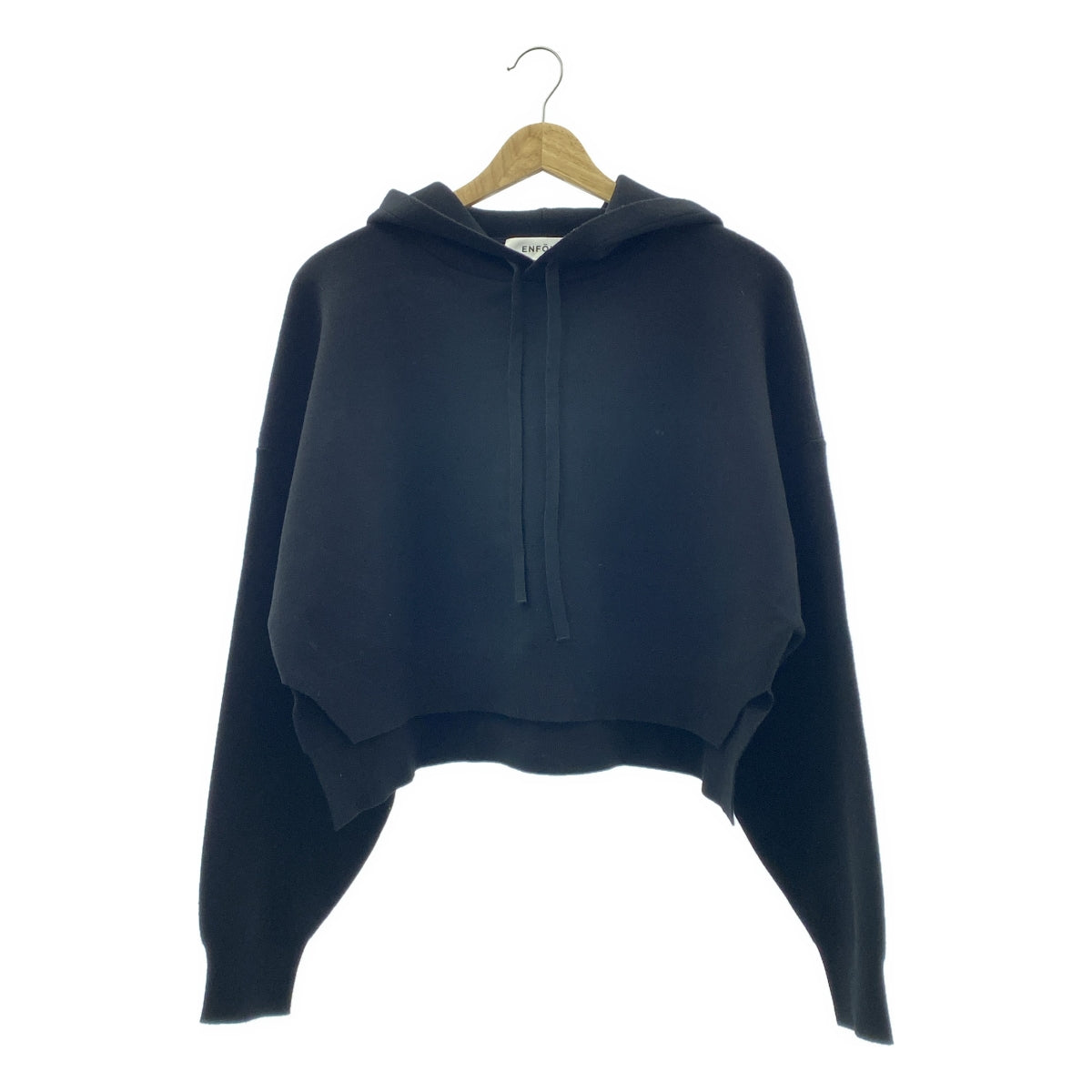 ENFOLD | 2025AW | 短版連帽套頭衫 | 尺寸 38 |