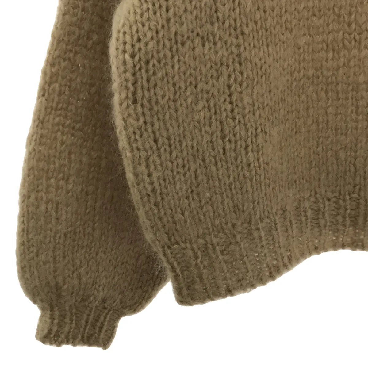 【美品】  NOWOS / ノーウォス | 2019AW | Mohair pullover knit ニット | F | ベージュ | レディース
