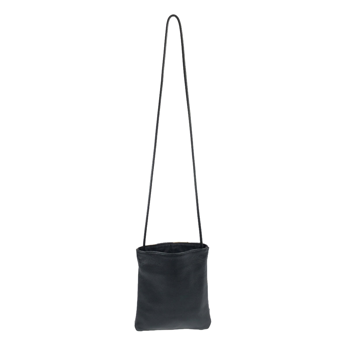 NOMADIS | Color-coordinated pony shoulder bag | Black x White x Brown | Women's