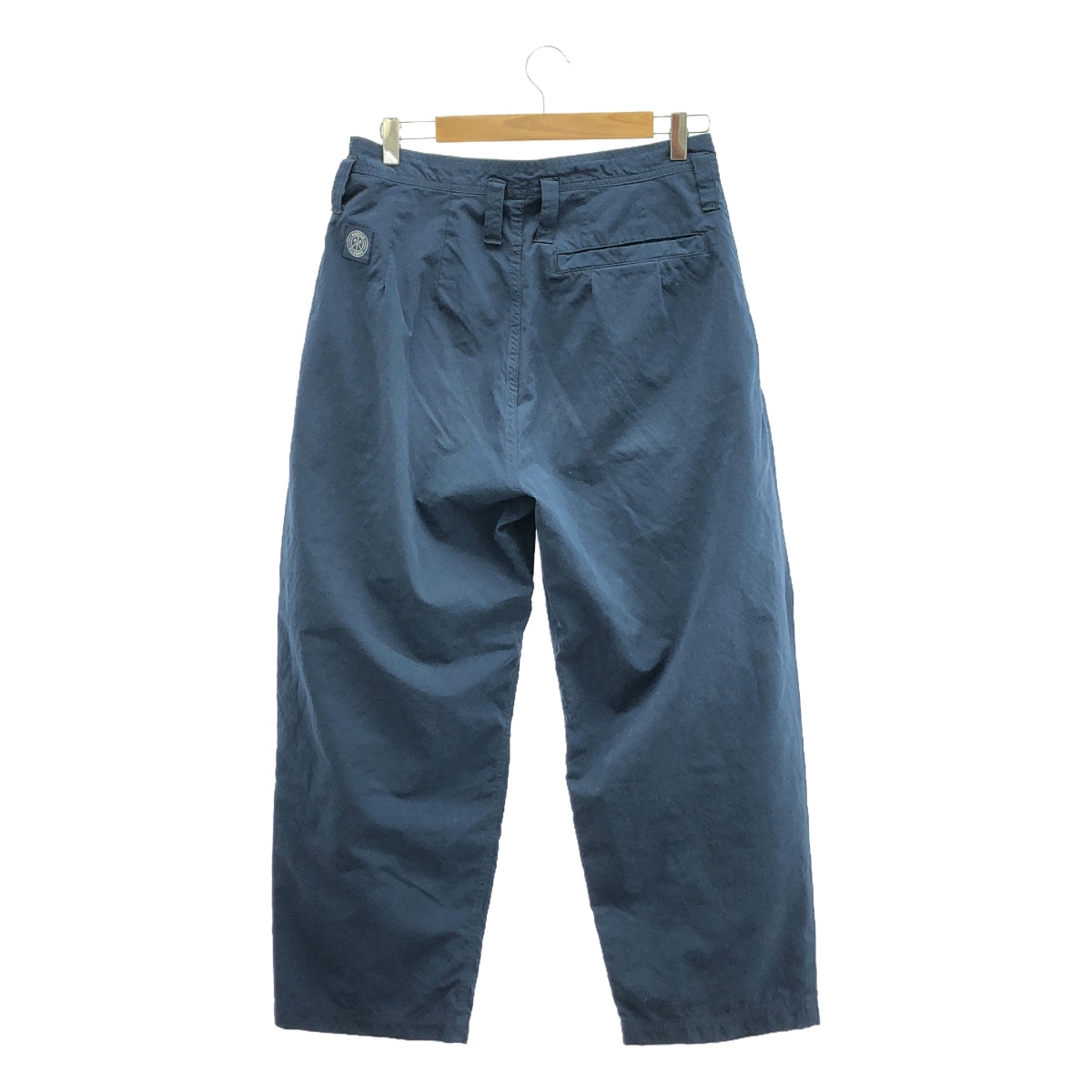 PORTER CLASSIC / 포터 클래식 | 웨더 트라우저스 | M | 네이비 | 남성