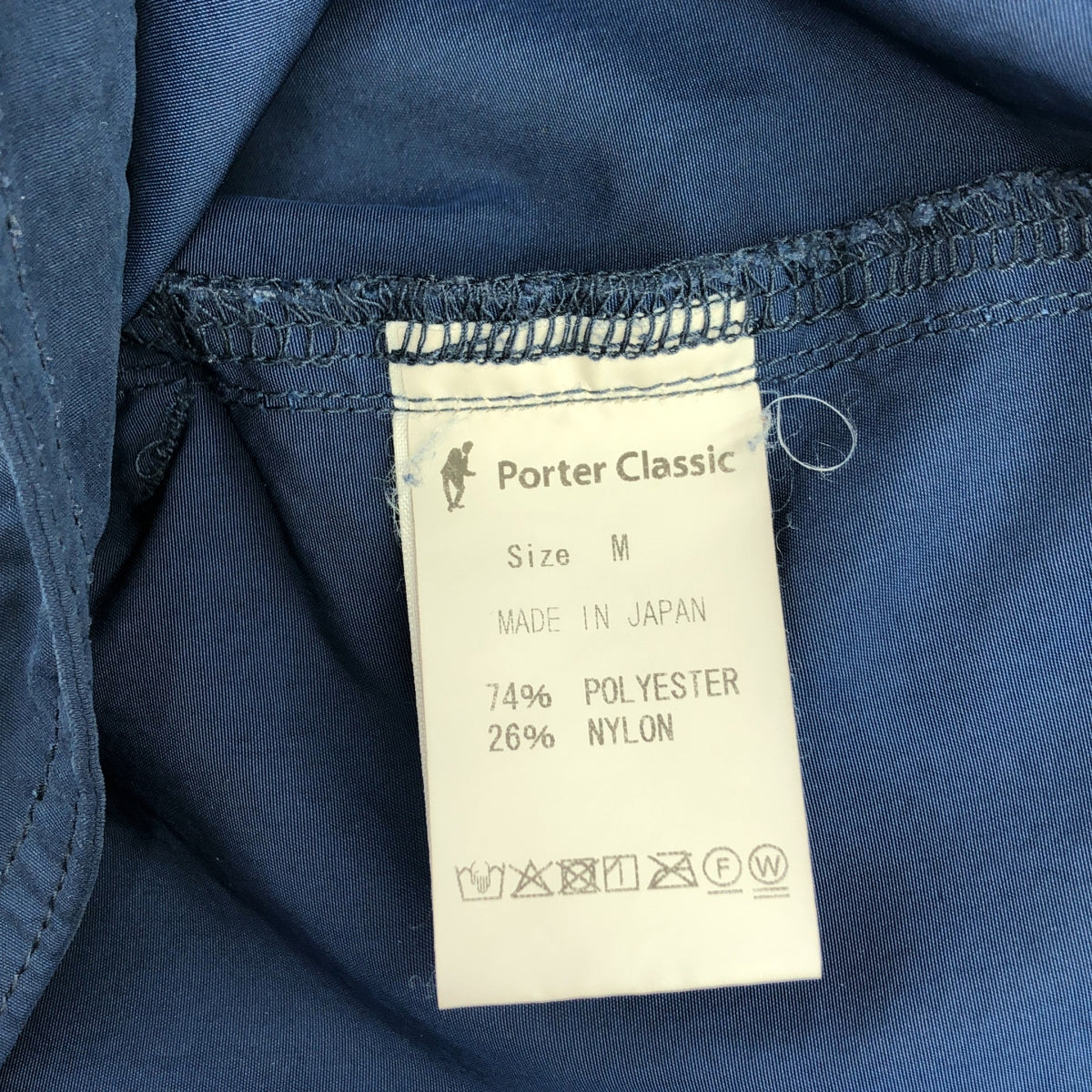 PORTER CLASSIC / 포터 클래식 | 웨더 트라우저스 | M | 네이비 | 남성