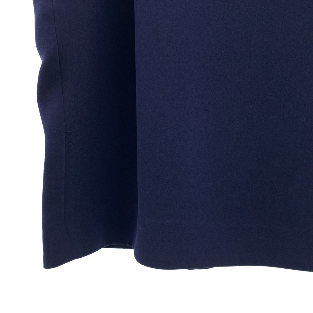 ENFOLD | 後拉鍊喬其紗寬版無袖連身裙 | 尺寸 38 | 女款