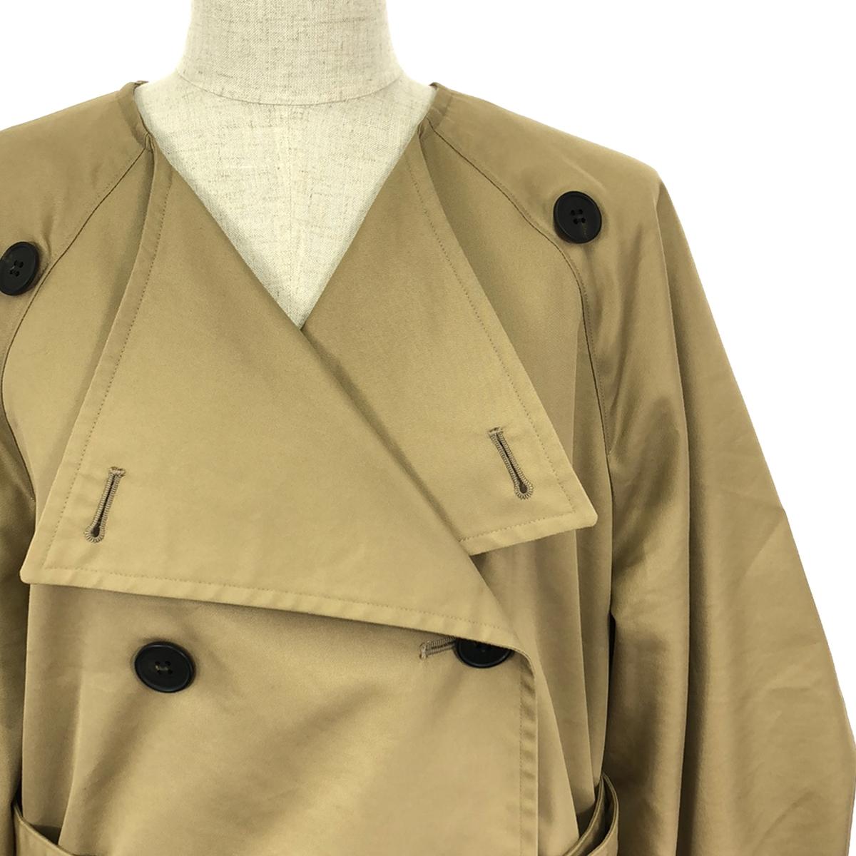 COLUMN / Column | No-collar design trench coat | 38 | Beige | Women's