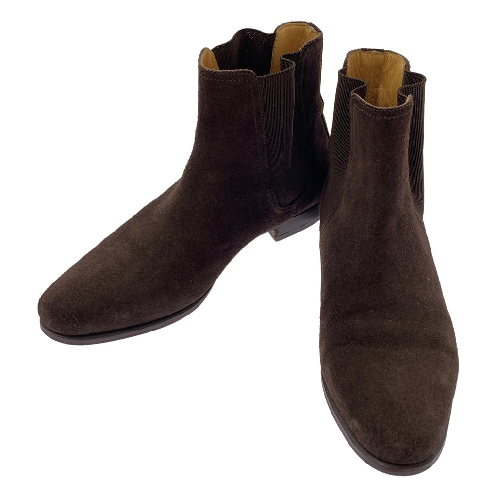 HERMES / 헤르메스 | 스웨이드 가죽 사이드 고어 부츠 | 35 | 여성