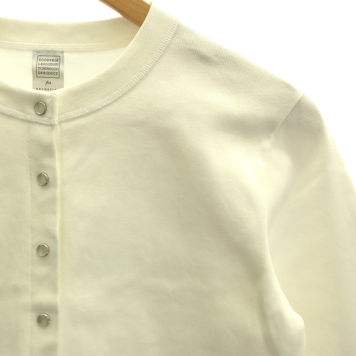 ESTNATION / ESTNATION | GOOD PEOPLE GOOD STITCHING GOOD PRODUCT / Short Cardigan | F | White | Women's