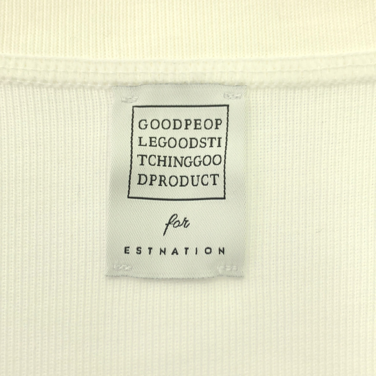 ESTNATION / ESTNATION | GOOD PEOPLE GOOD STITCHING GOOD PRODUCT / Short Cardigan | F | White | Women's