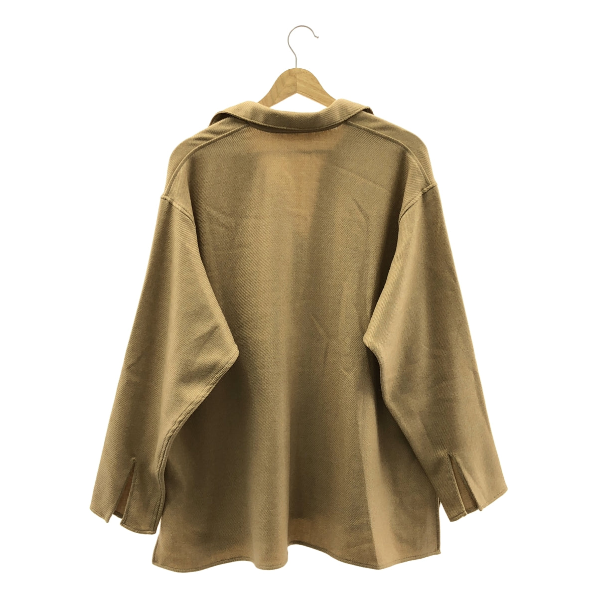 [狀況極佳] POSTELEGANT | 羊毛套衫 | S尺寸 | 米色 | 男款