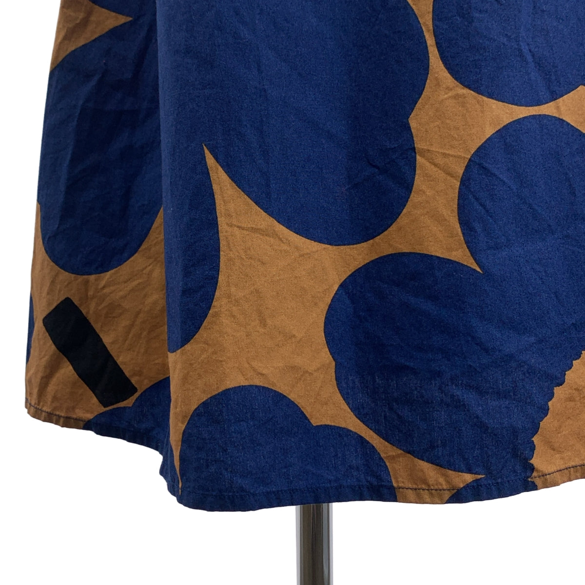 Marimekko / マリメッコ | Pilasteri 2 Unikko / 総柄 ウニッコ ベルテッド ポケット付き ワンピース | 38 |