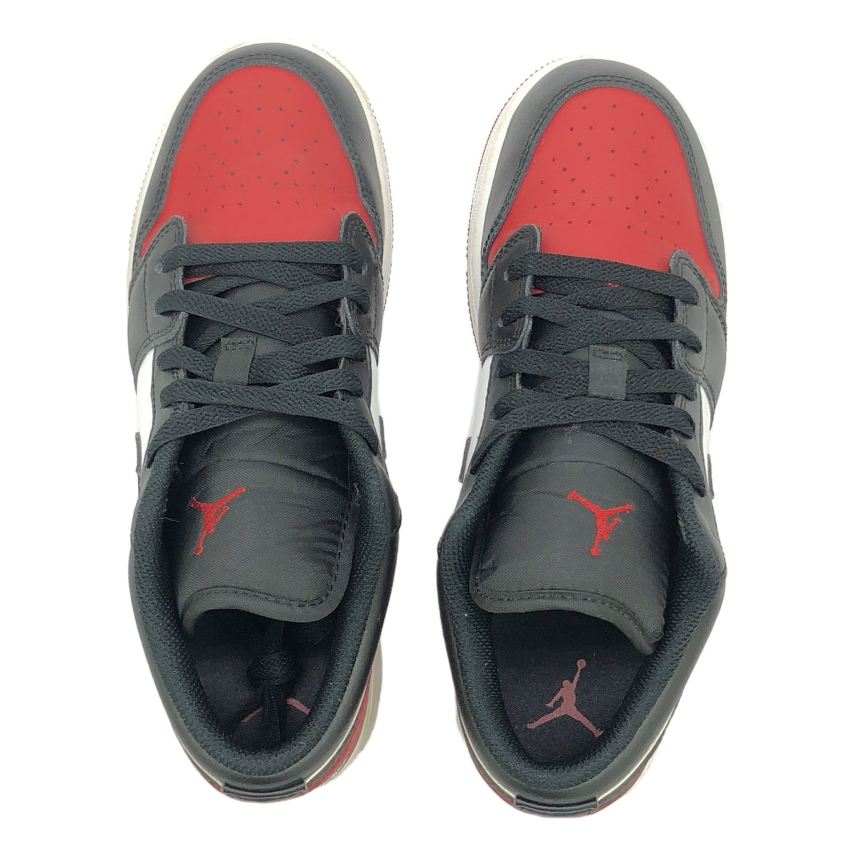 NIKE / ナイキ | JORDAN BRAND AIR JORDAN 1 LOW GS | 24.5 | ブラック/レッド/ブラック | メンズ