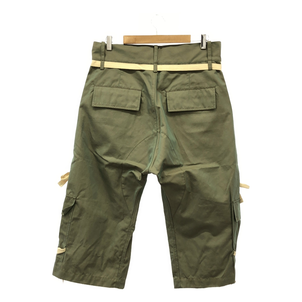 [New] prasthana / Prasthana | Hang strings cargo trousers / Pants | S | Khaki | Men's