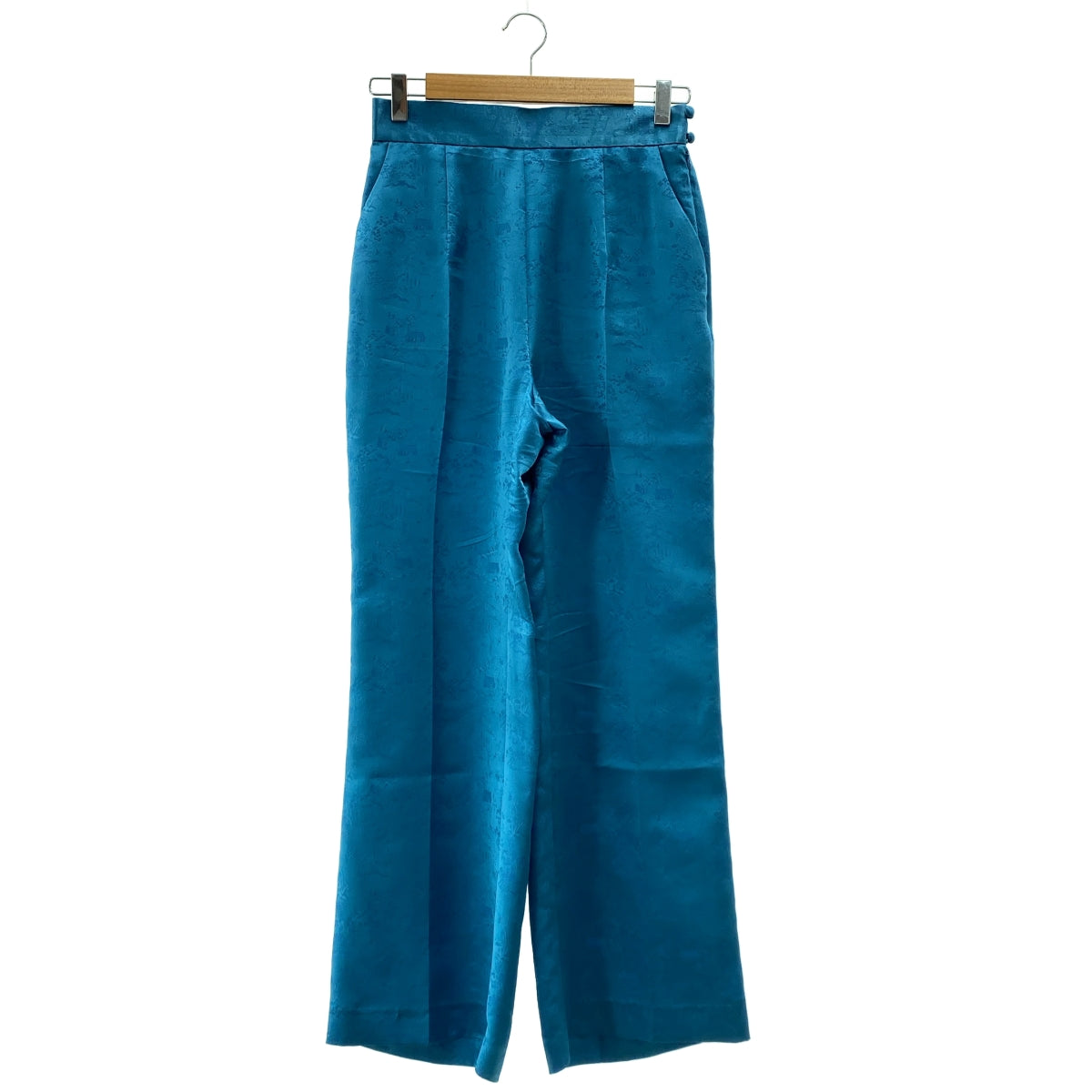 Mame Kurogouchi / マメクロゴウチ | 2024SS | Landscape Silk Jacquard Trousers シルク ジャガード パンツ | 2 | レディース