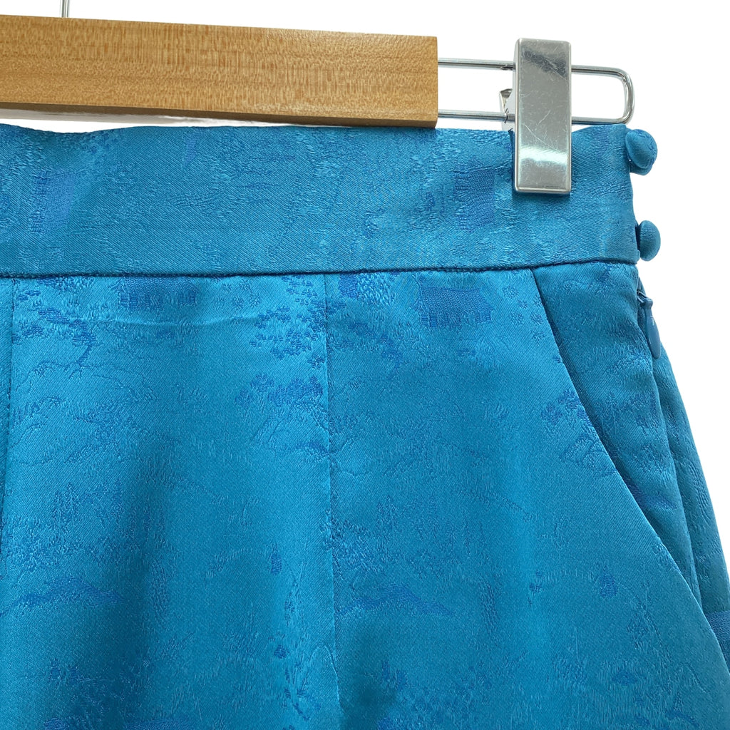 Mame Kurogouchi / マメクロゴウチ | 2024SS | Landscape Silk Jacquard Trousers シルク ジャガード パンツ | 2 | レディース