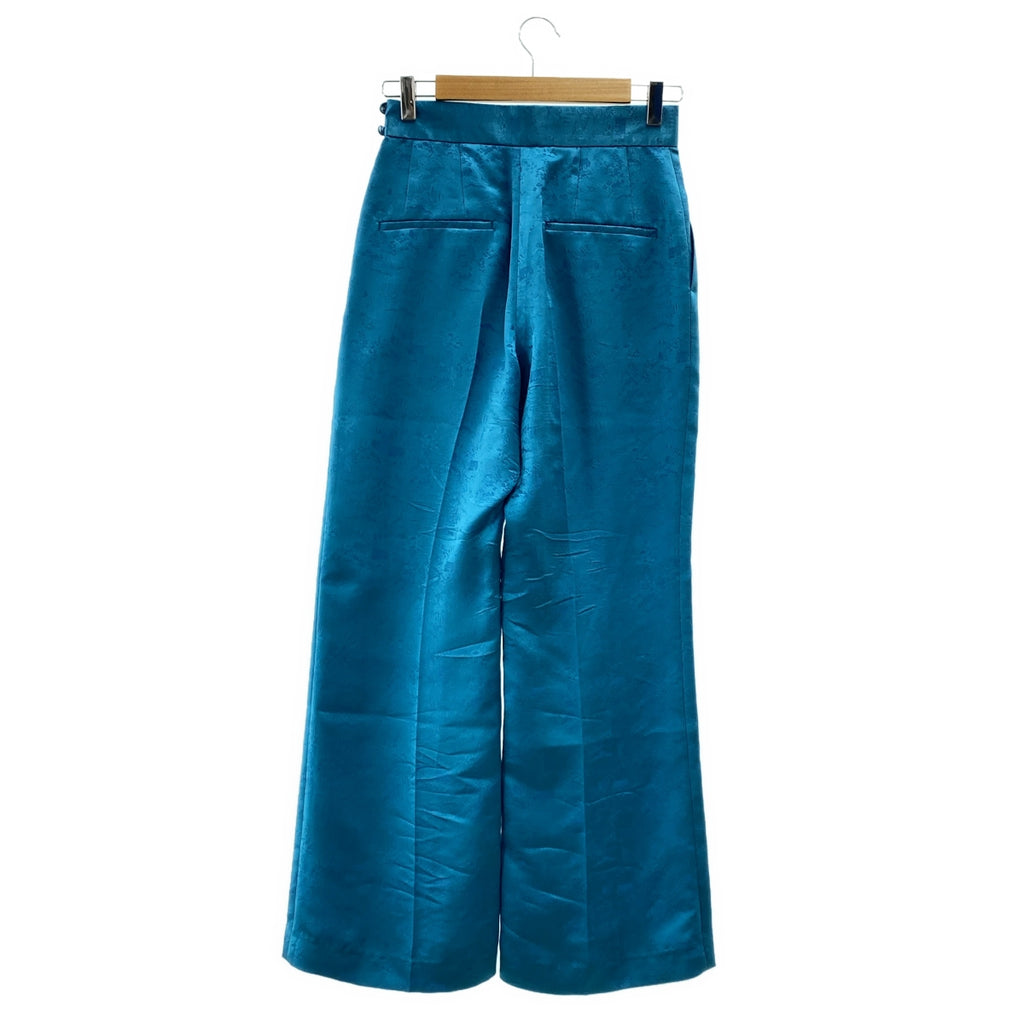 Mame Kurogouchi / マメクロゴウチ | 2024SS | Landscape Silk Jacquard Trousers シルク ジャガード パンツ | 2 | レディース