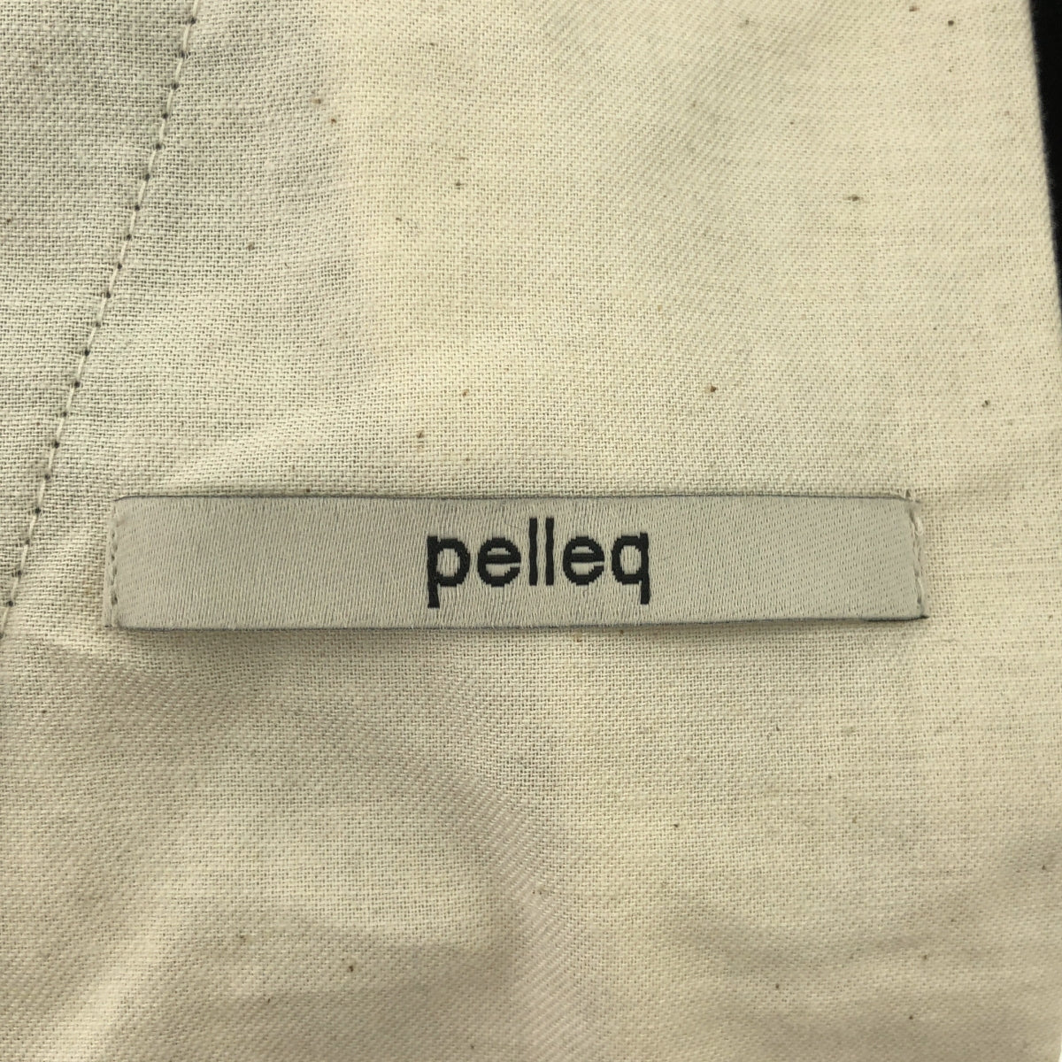 pelleq / 페렉 | 2023AW | hem fringe pants / 프린지 바지 | 34 | 블랙 | 여성